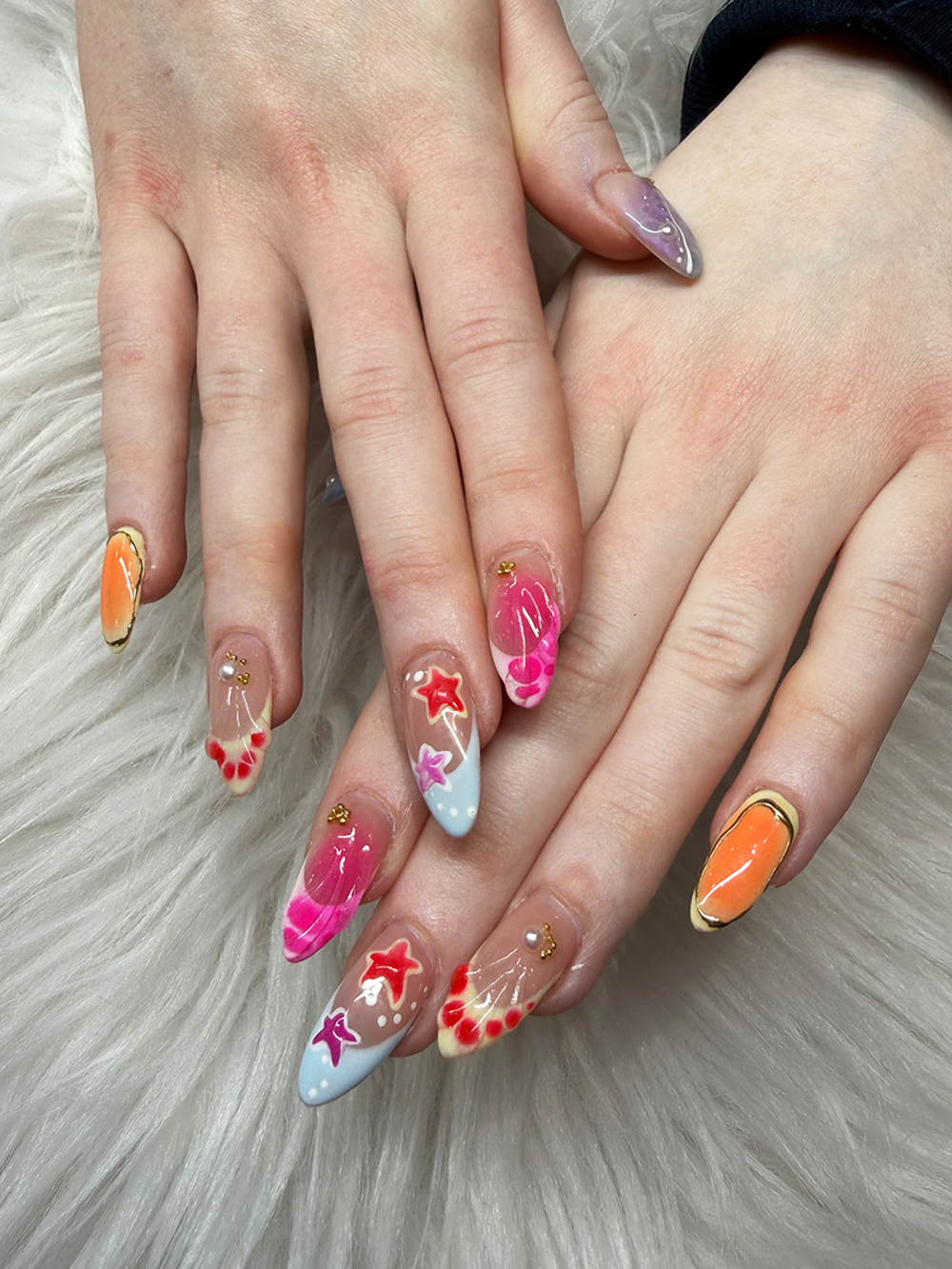 Chic Nail and Head Spa nail art design 1